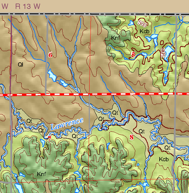 small geologic map