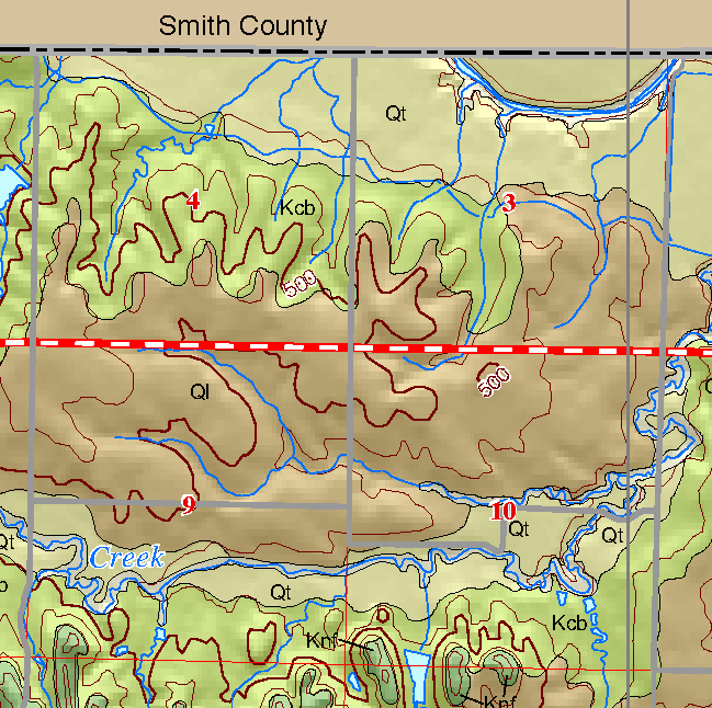 small geologic map