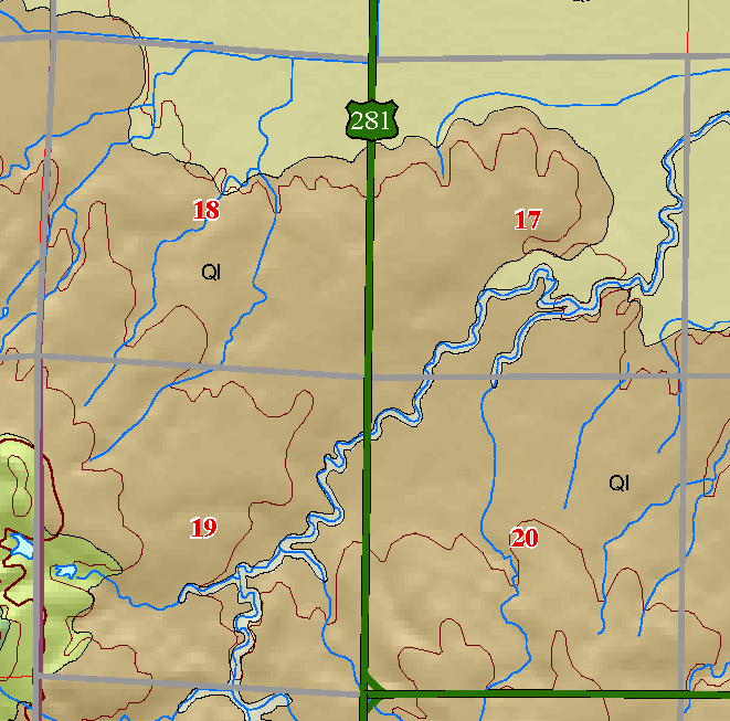 small geologic map