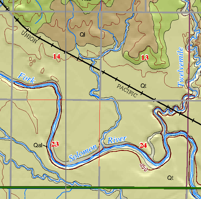 small geologic map