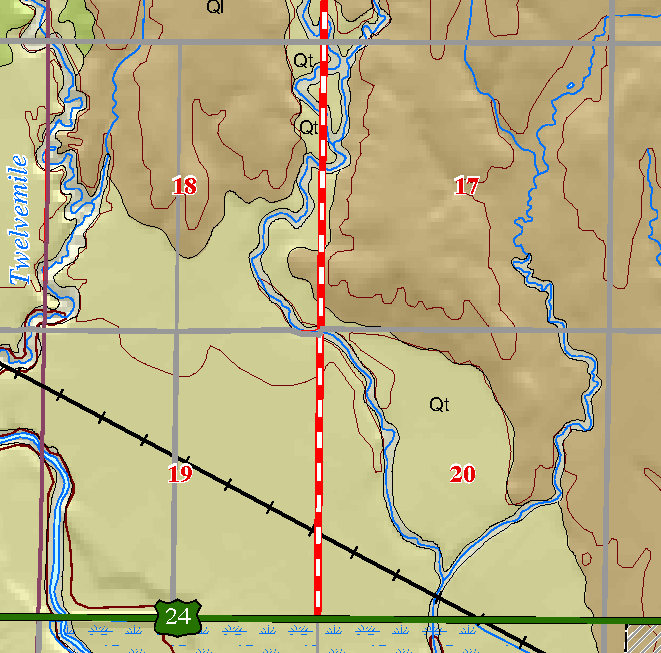 small geologic map