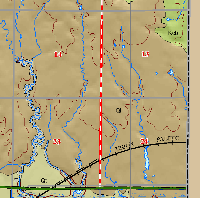 small geologic map