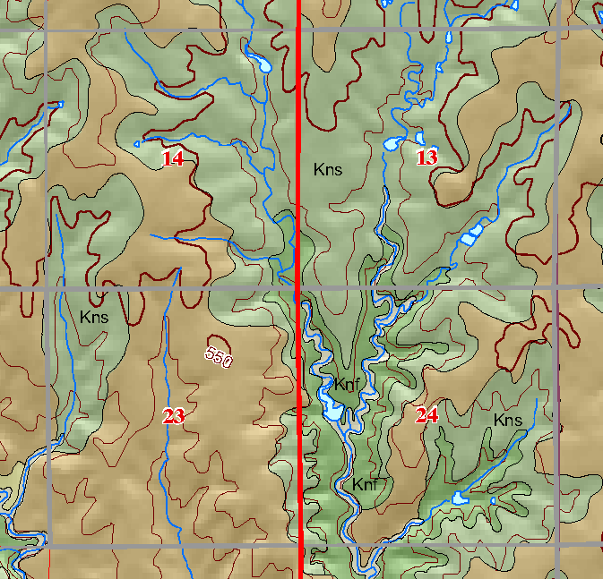 small geologic map