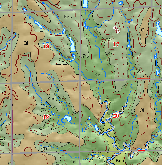 small geologic map