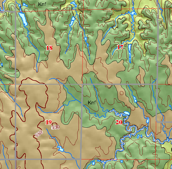 small geologic map