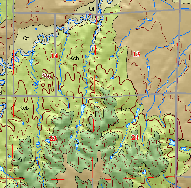 small geologic map