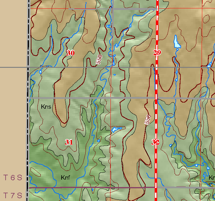 small geologic map