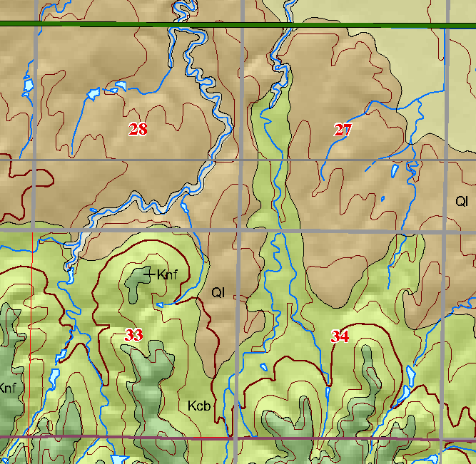 small geologic map