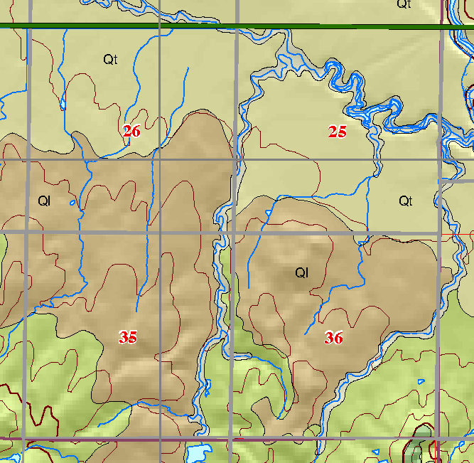 small geologic map