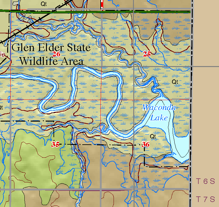 small geologic map