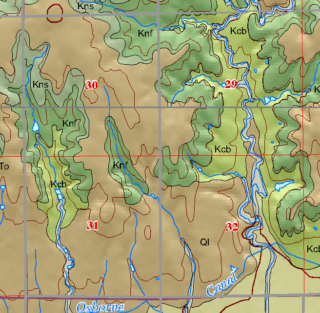 small geologic map