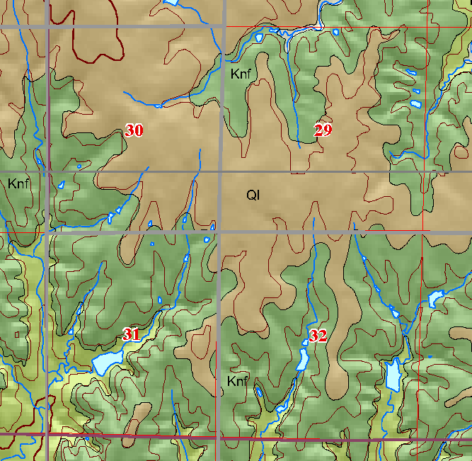 small geologic map