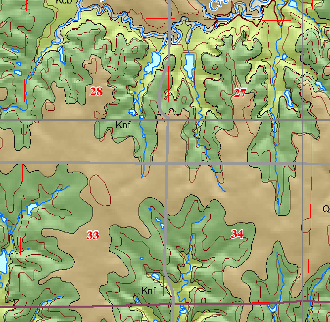 small geologic map