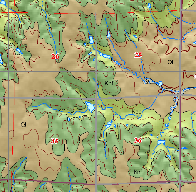 small geologic map