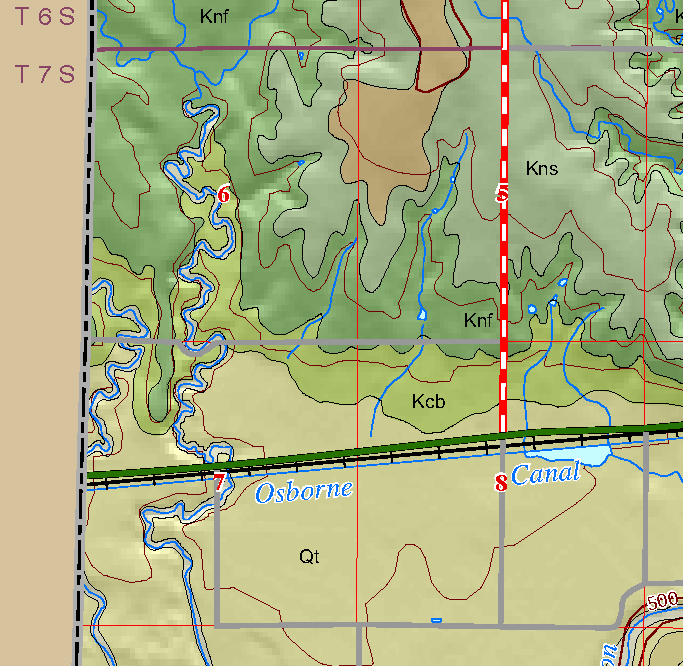 small geologic map