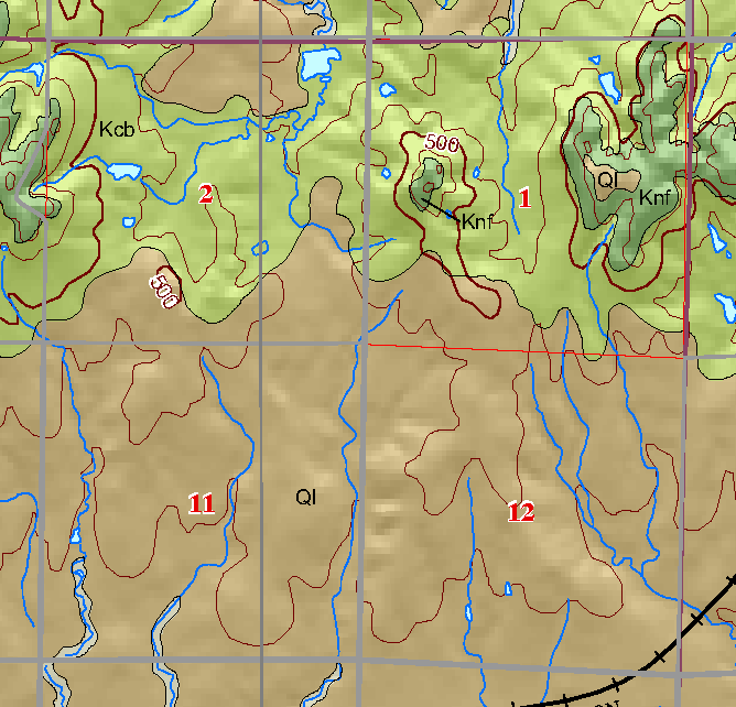 small geologic map