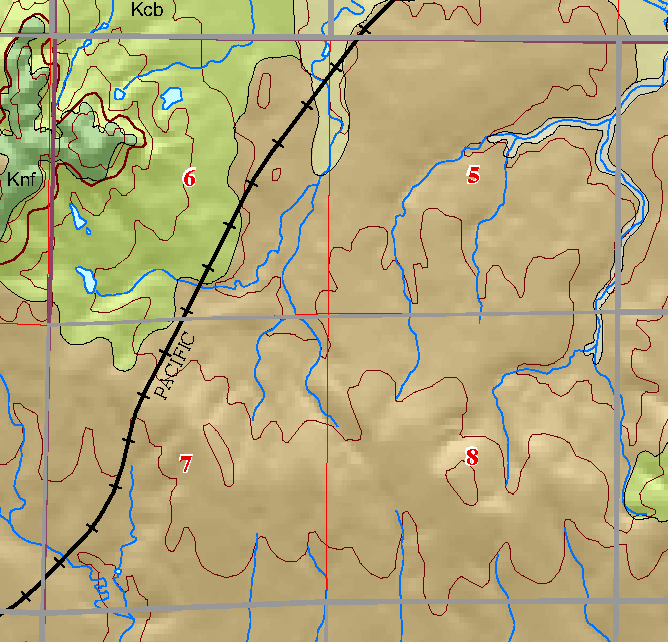 small geologic map