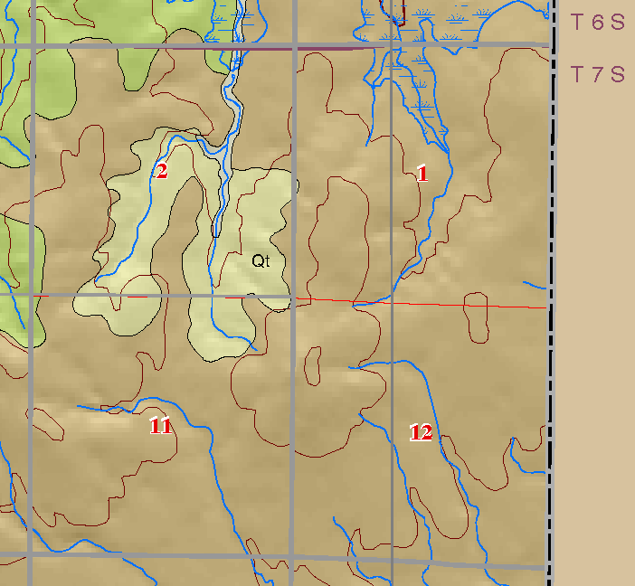 small geologic map