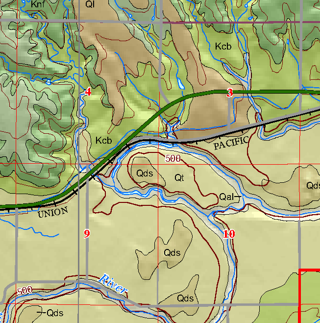 small geologic map