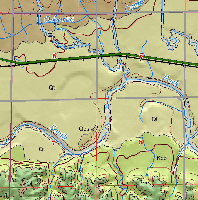 small geologic map