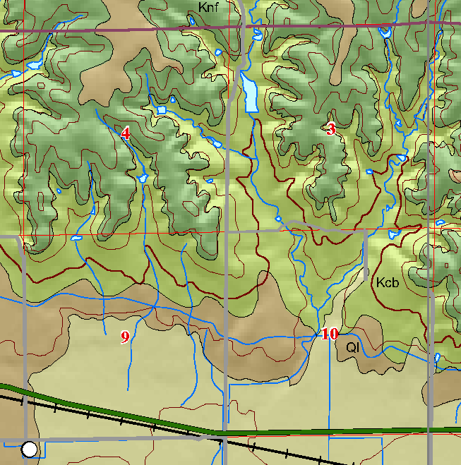 small geologic map