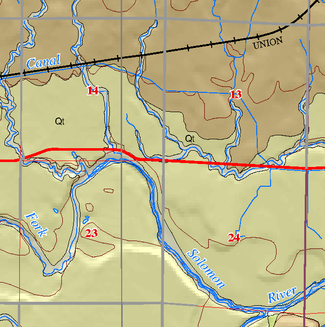 small geologic map