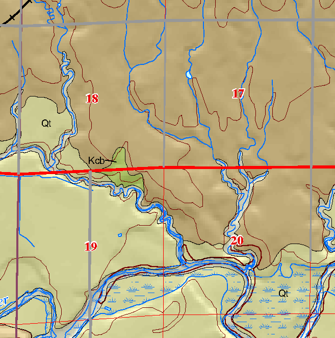 small geologic map