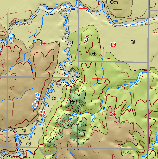 small geologic map