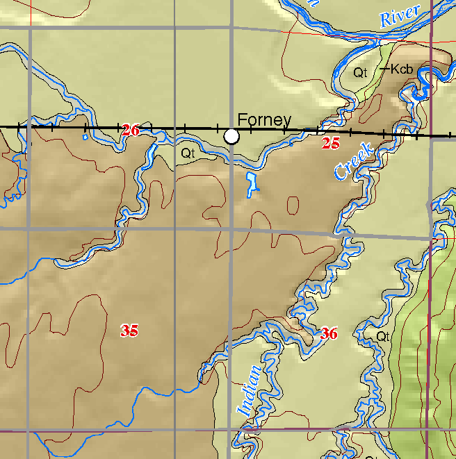 small geologic map