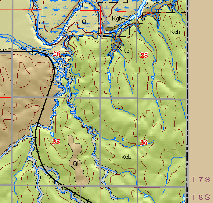 small geologic map