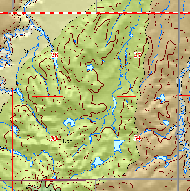 small geologic map