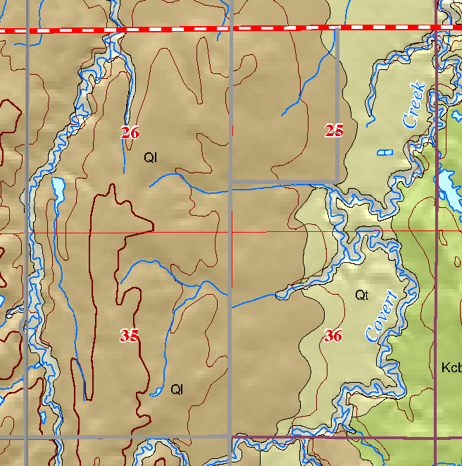 small geologic map