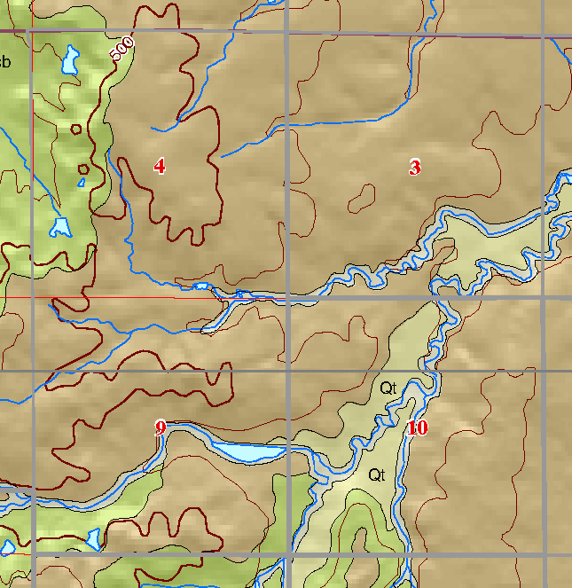 small geologic map