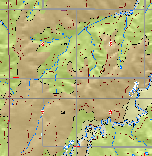 small geologic map