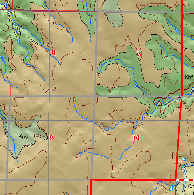 small geologic map