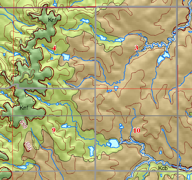 small geologic map