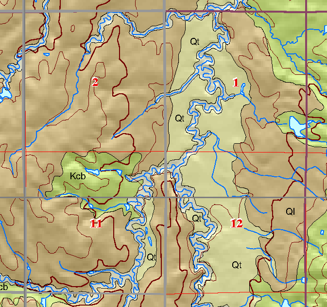 small geologic map