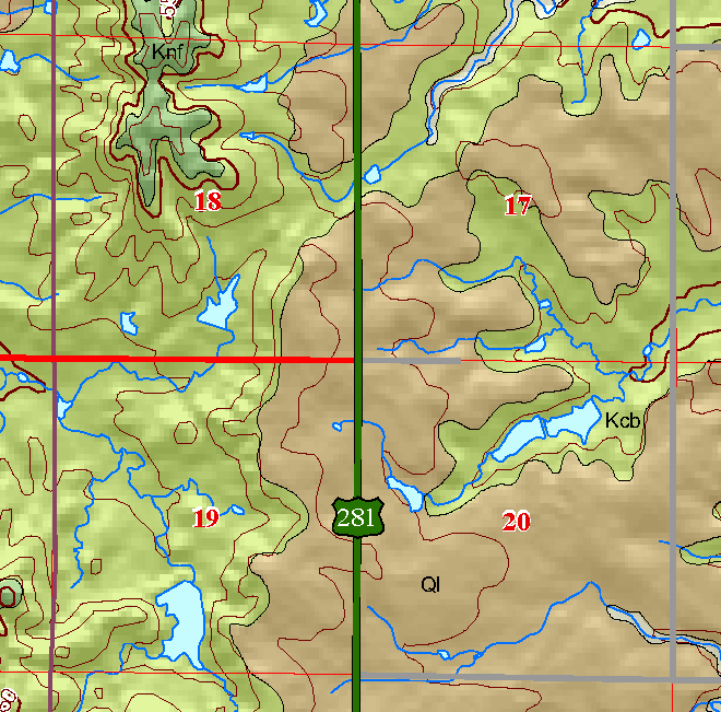 small geologic map