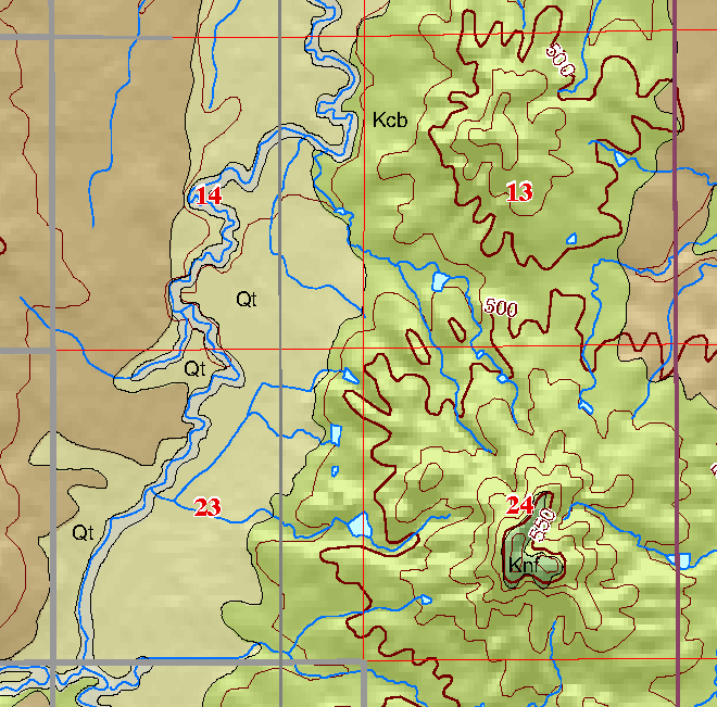 small geologic map