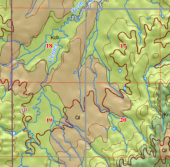 small geologic map