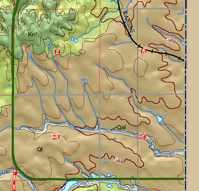 small geologic map