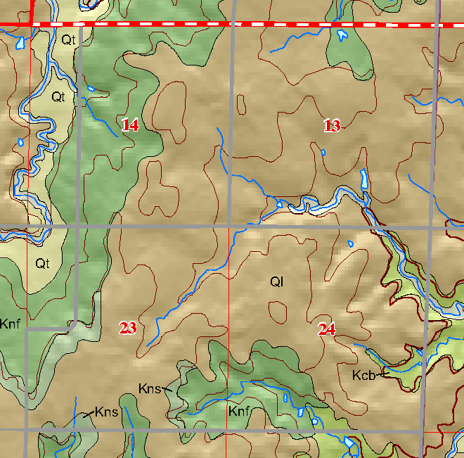 small geologic map