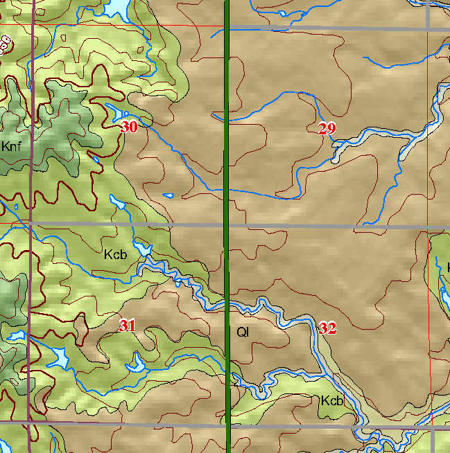 small geologic map