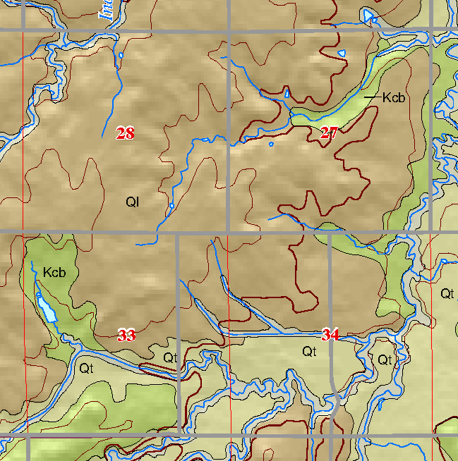 small geologic map