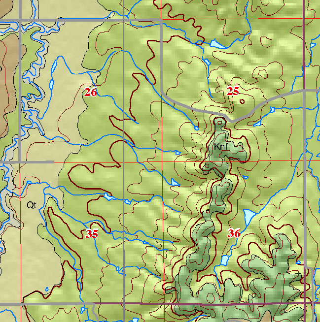 small geologic map