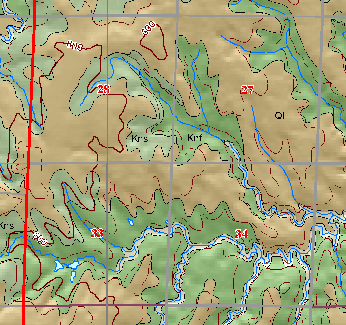 small geologic map