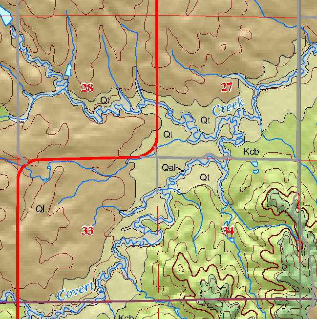 small geologic map