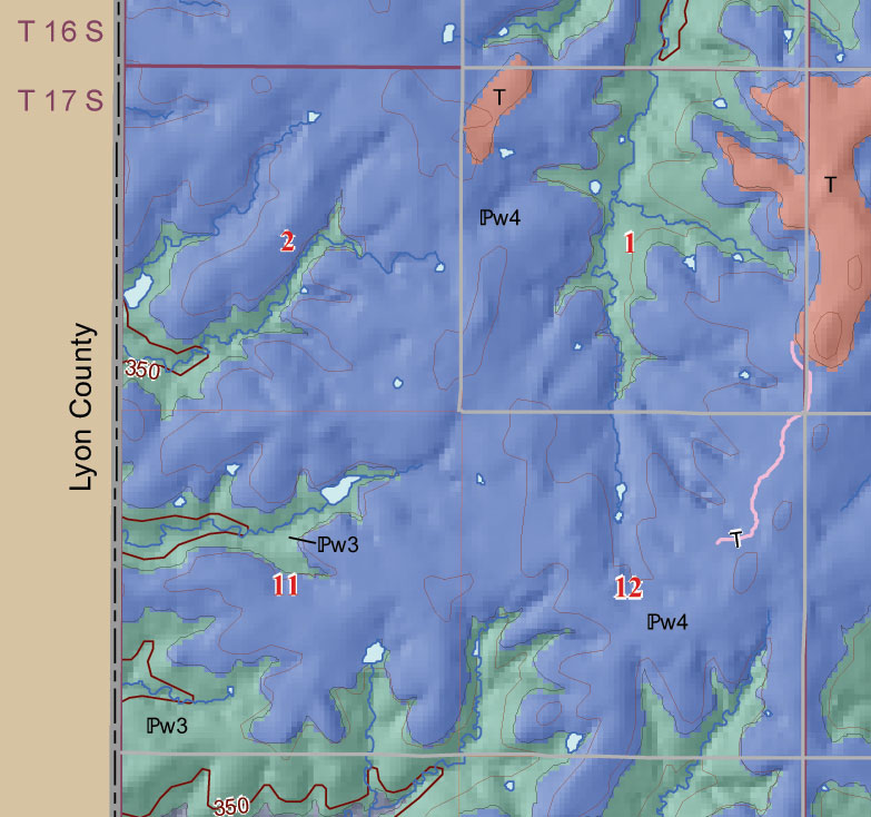 small geologic map