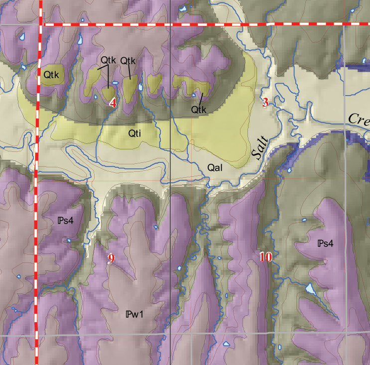 small geologic map