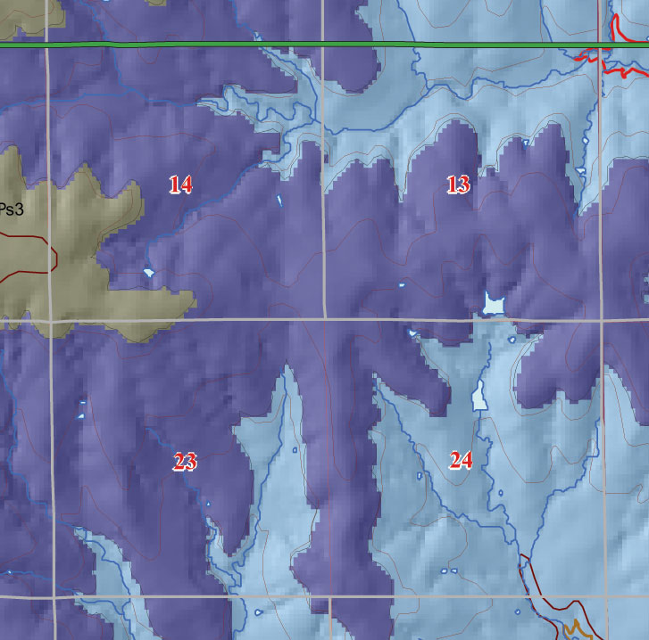 small geologic map